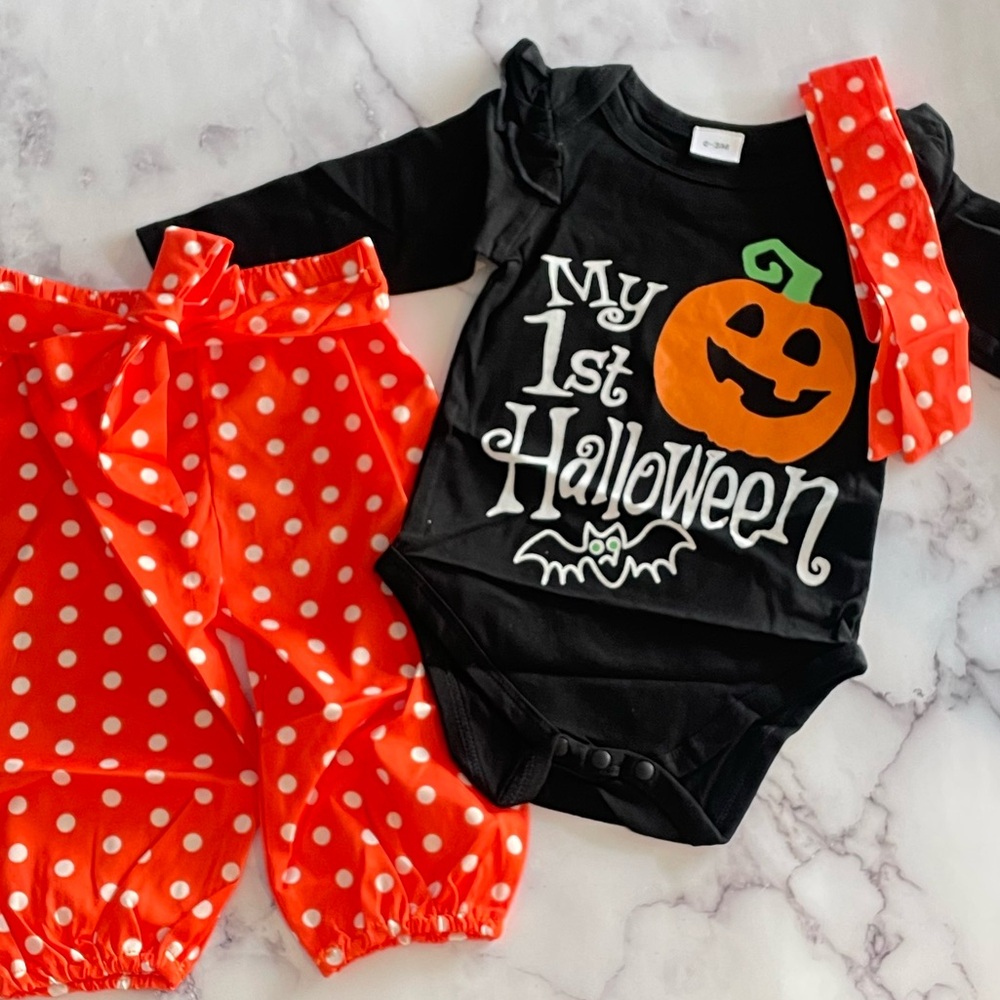 My 1st Halloween outfit (0-3 mths)